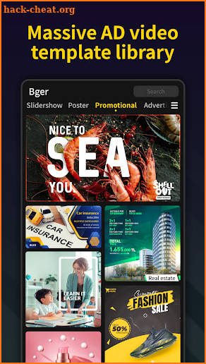 Bger-Marketing&Ads Video Maker screenshot