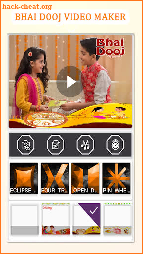 Bhai Dooj Video Maker : Bhai Dooj Status Video screenshot