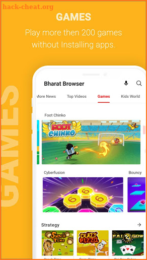 Bharat Browser - Original Indian Bharat Browser screenshot