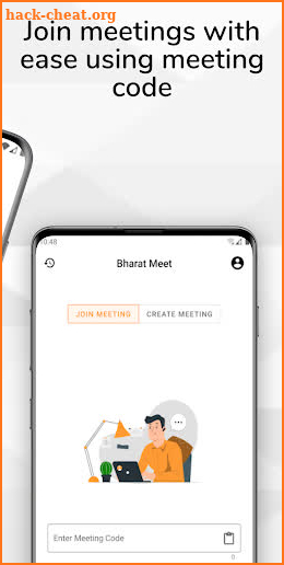 Bharat Meet - India’s Video & Web Conferencing App screenshot