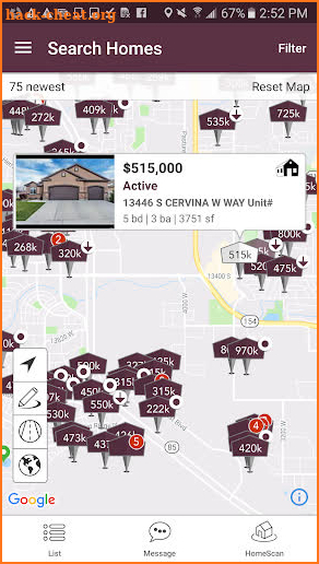 BHHS Utah Properties Home Search screenshot