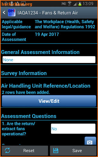 BHI Survey Mobile screenshot