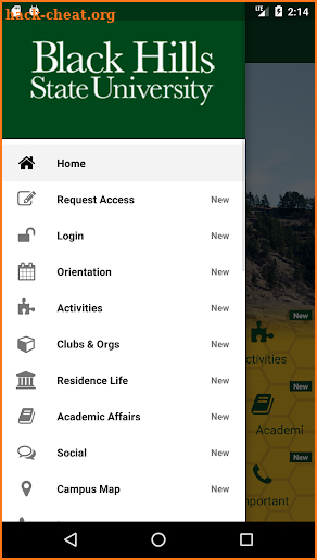 BHSU Campus Activities screenshot
