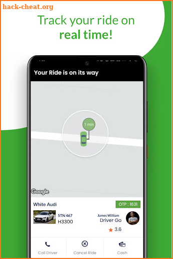 BHUUMI Ride #1 Cab & Taxi Booking App screenshot
