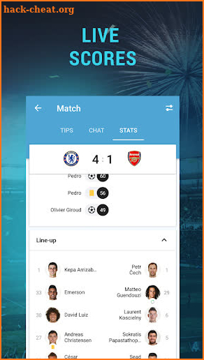 BI - Soccer Live scores, standings & schedule screenshot