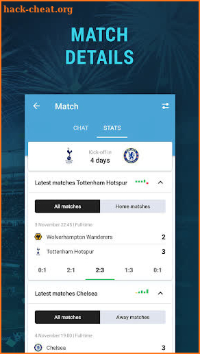 BI - Soccer Live scores, standings & schedule screenshot