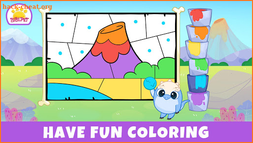 Bibi.Pet Dinosaurs games for kids 2-5 screenshot