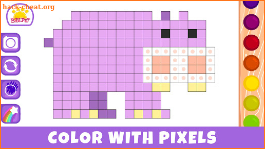 Bibi.Pet Pixel and Tangram Games for Baby screenshot