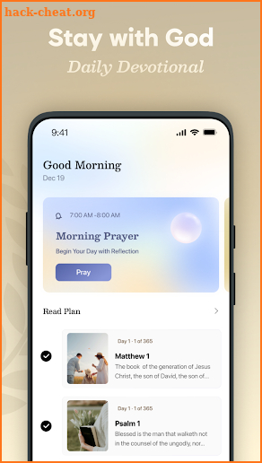 Bible Alarm: Closer to God screenshot