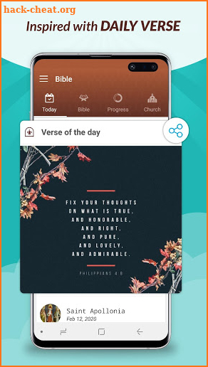 Bible App: Daily Verse & Audio KJV Bible screenshot