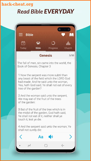 Bible App: Daily Verse & Audio KJV Bible screenshot