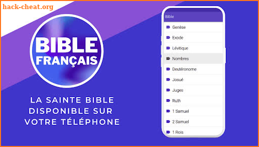 Bible audio en français screenshot