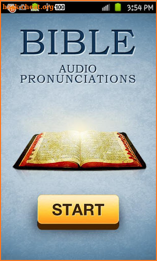 Bible Audio Pronunciations screenshot
