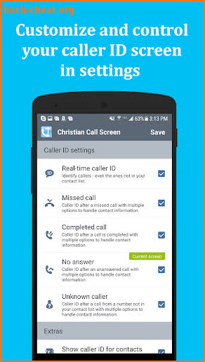 Bible Caller ID App - Bible Verses On Your Phone screenshot