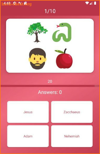 Bible Character Quiz screenshot