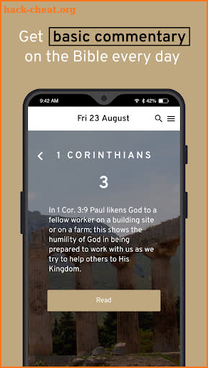 Bible Companion: text, commentary, audio, youth screenshot