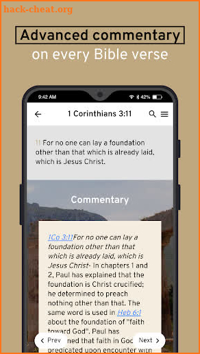 Bible Companion: text, commentary, audio, youth screenshot