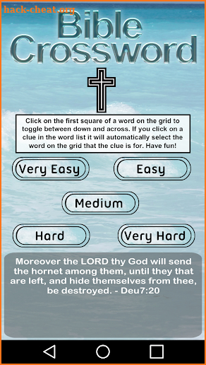 Bible Crossword screenshot