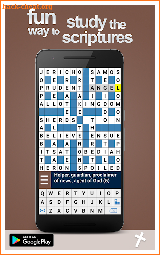 Bible Crossword Puzzle Free screenshot