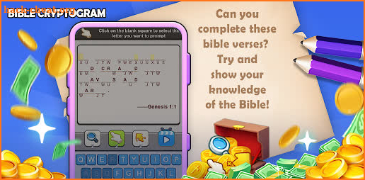 Bible Cryptogram screenshot