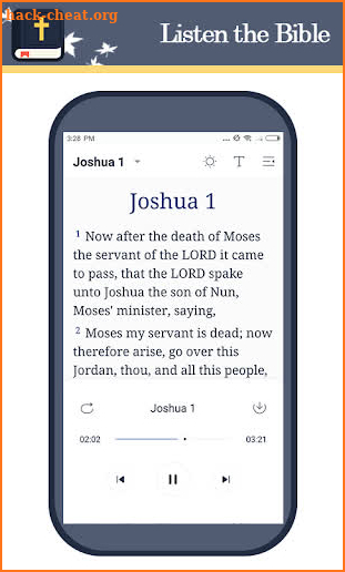 Bible Daily - study the offline audio KJV bible screenshot