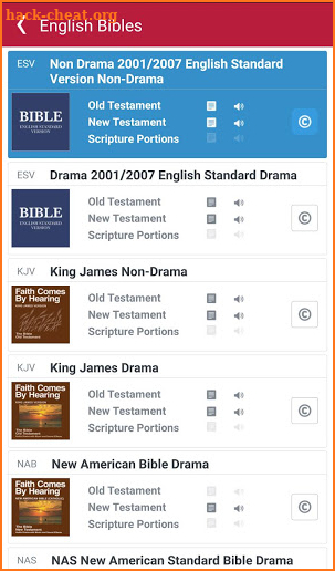 Bible: Dramatized Audio Bibles screenshot