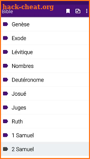 Bible en français courant screenshot