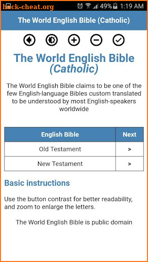 Bible Free Offline Bible 365 Days Full screenshot