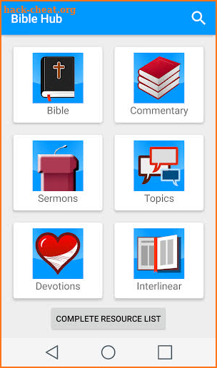 Bible Hub screenshot