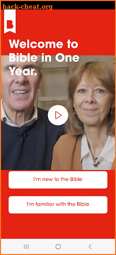 Bible in One Year screenshot