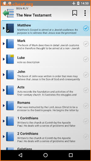 Bible KJV : Ads Free screenshot