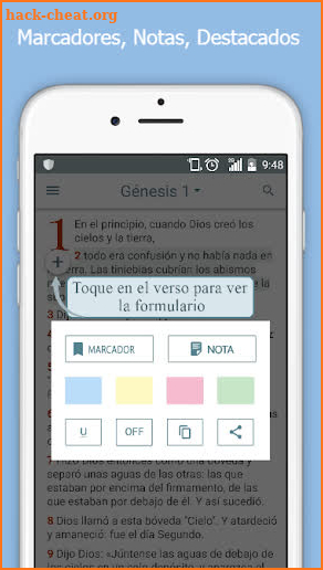 Bible Latinoamericana in Spanish screenshot