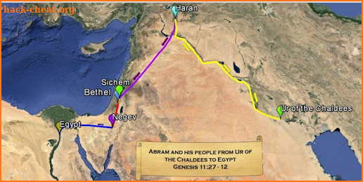 Bible Maps Genesis Pro screenshot