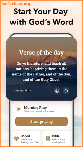 Bible Offline, KJV Daily Verse screenshot