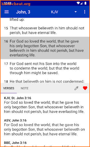 Bible (Offline, Multi-Version, Full-Text Search) screenshot