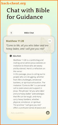 Bible Path: Chat with Bible screenshot