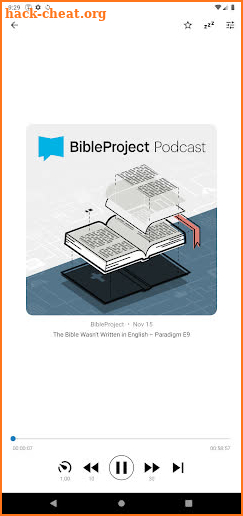 Bible Project screenshot