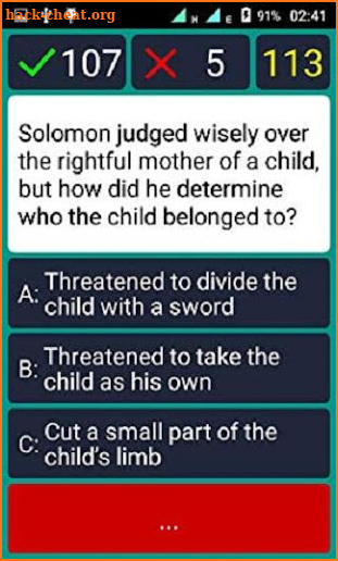 Bible Quiz & Answers screenshot