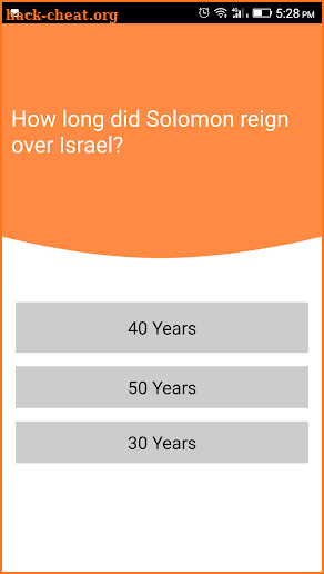 Bible Quiz - Simple Quiz screenshot