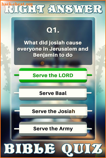 Bible Quiz Trivia Questions & Answers screenshot