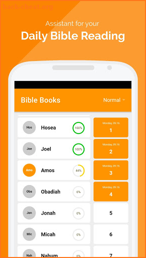 Bible Reading Assistant screenshot