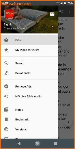 Bible Reina Valera Offline screenshot