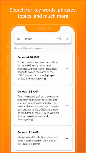 Bible Search! screenshot