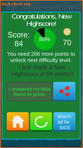 Bible Sword Sharpener Quiz screenshot