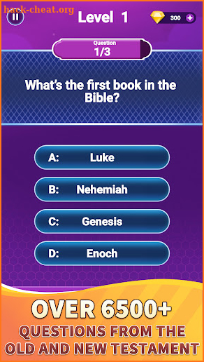 Bible Trivia screenshot