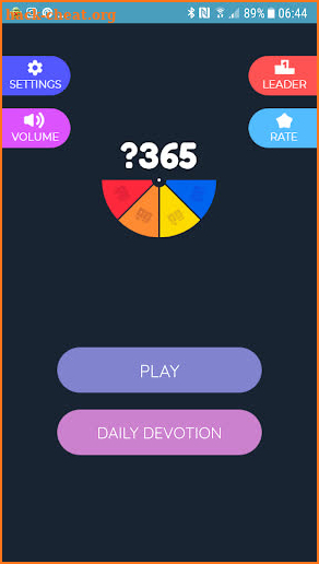 Bible Trivia 365 & Devotional App screenshot