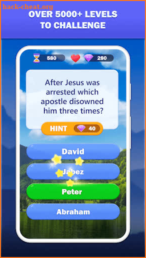 Bible Trivia Challenge screenshot