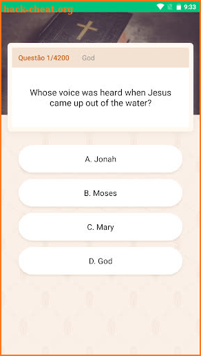 Bible Trivia Quiz - Bible Game screenshot