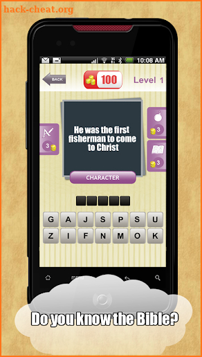 Bible Trivia Quiz Game screenshot