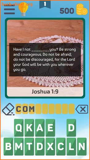 Bible Verse Quiz - A Bible Word Game screenshot